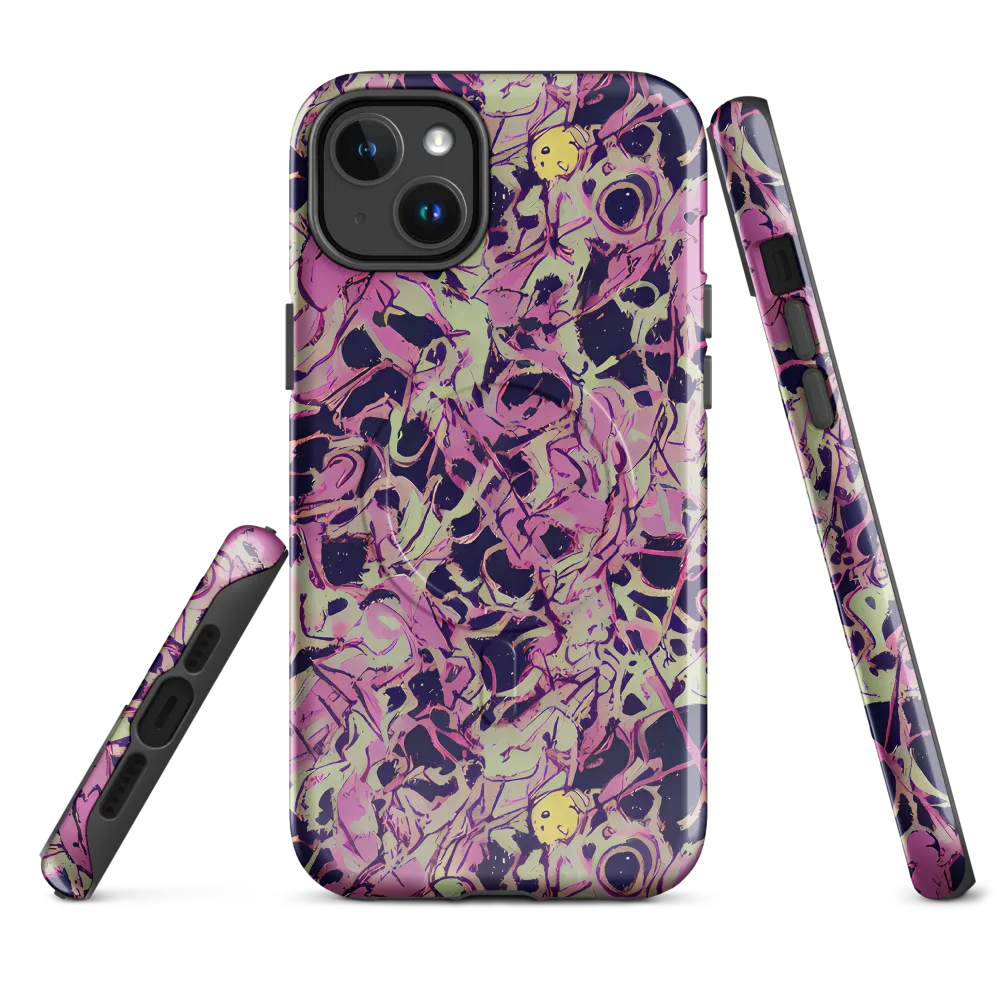 Lavender Frenzy on MagSafe Tough Case for iPhone® — Front