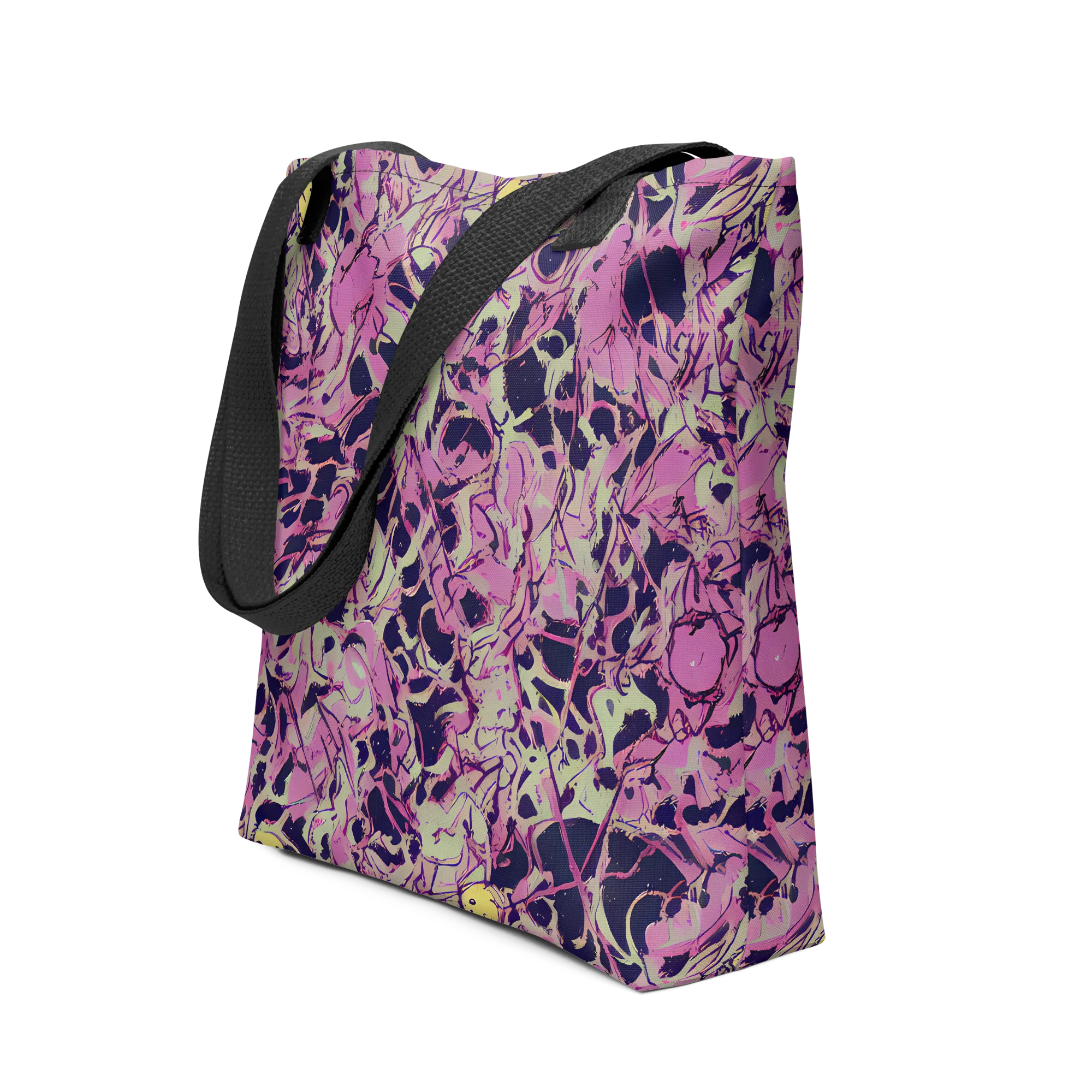 Lavender Frenzy on Tote Bag — Front
