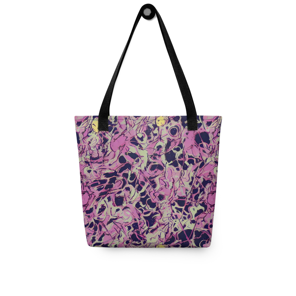 Lavender Frenzy on Tote Bag — Front