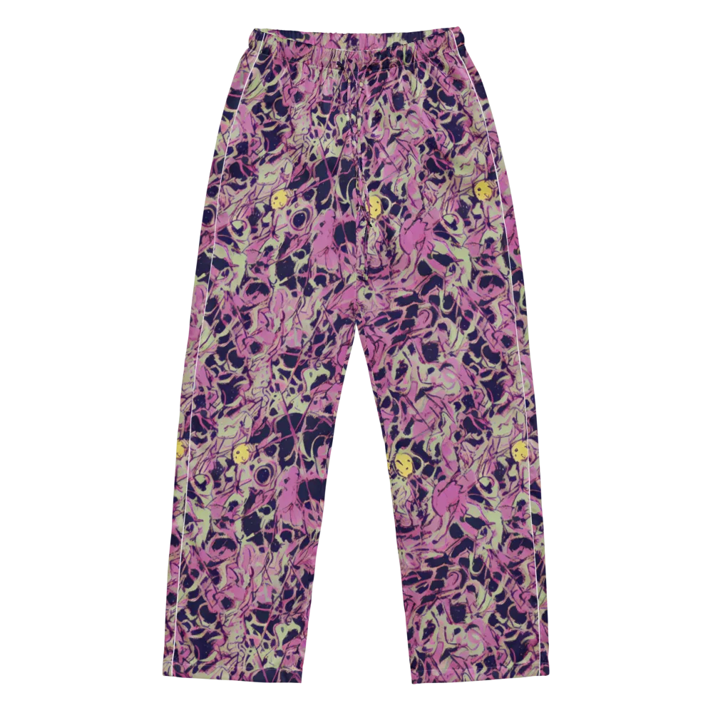 Lavender Frenzy on Women's Pajama Pants — Front