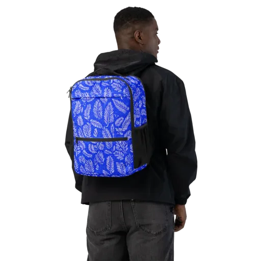 Azure Fronds on a Utility Backpack