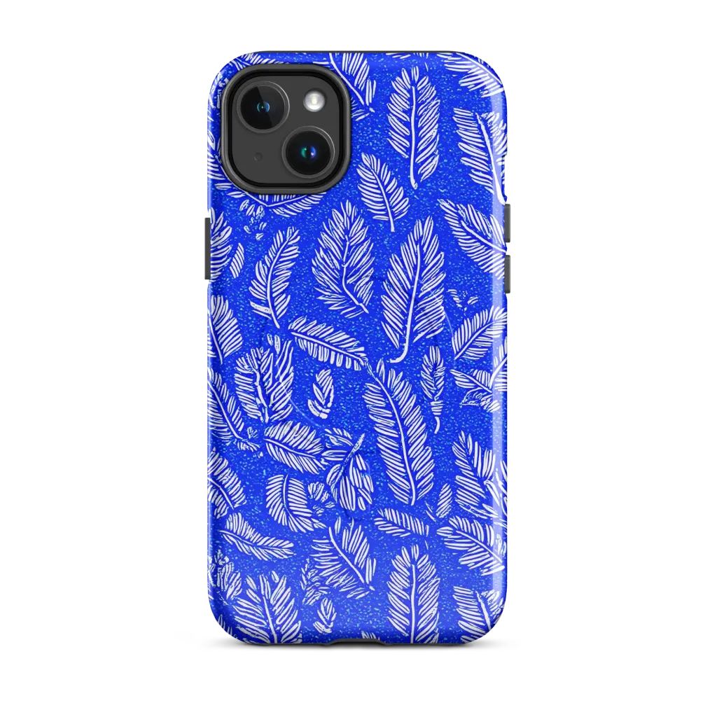 Azure Fronds on MagSafe Tough Case for iPhone® — Front