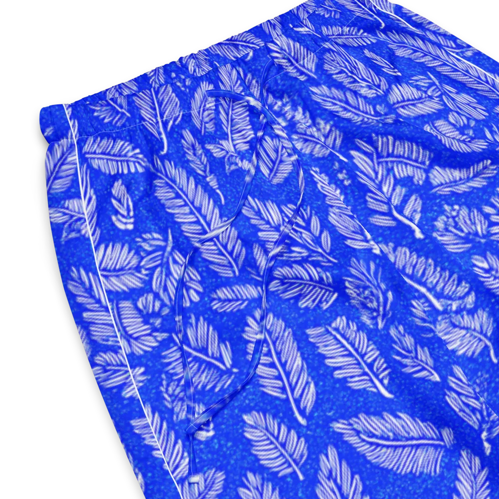 Azure Fronds on Women's Pajama Pants — Product details