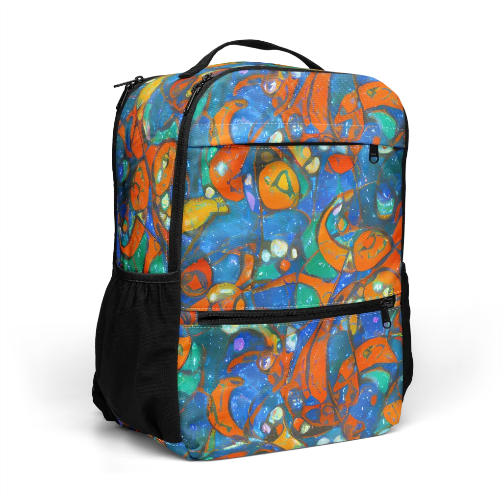 Liquid Ember on Utility Backpack — Right Front