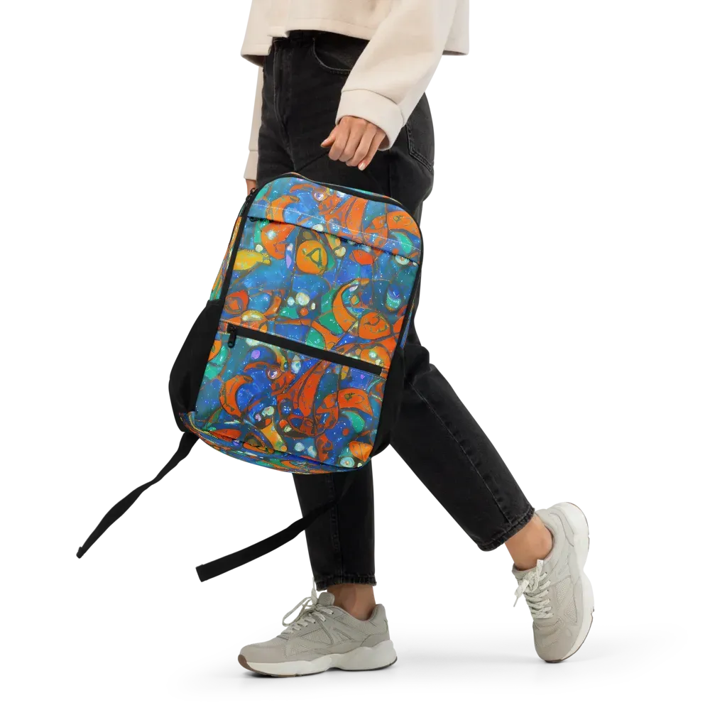 Liquid Ember on Utility Backpack — Front