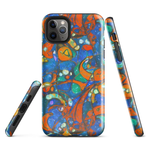 Liquid Ember on a Tough Case for iPhone®
