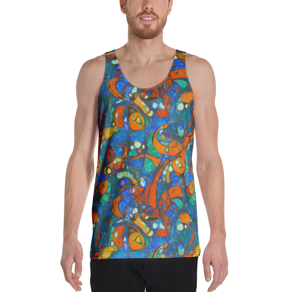 Liquid Ember on Men's Tank Top — Front