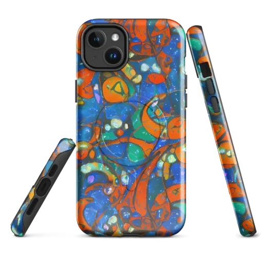 Liquid Ember on a MagSafe Tough Case for iPhone®