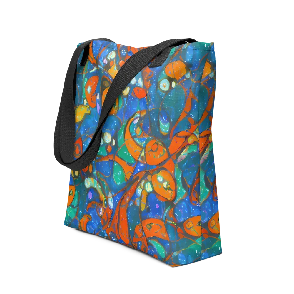 Liquid Ember on Tote Bag — Front