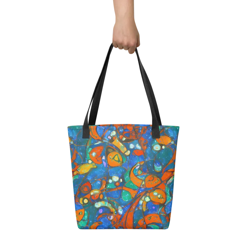 Liquid Ember on Tote Bag — Front