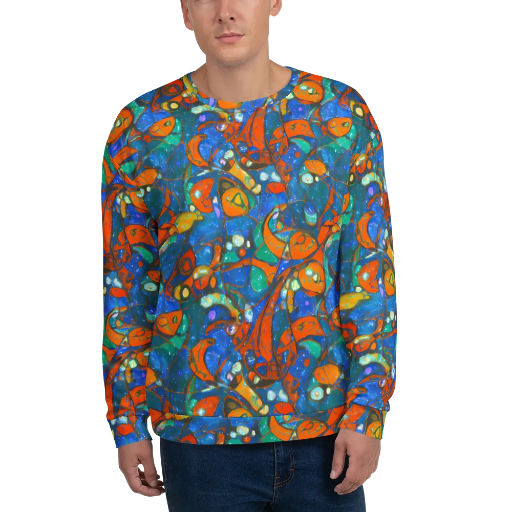Liquid Ember on Sweatshirt — Front