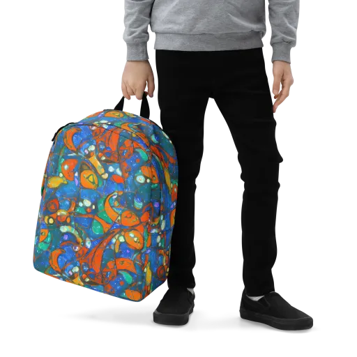 Liquid Ember on a Minimalist Backpack