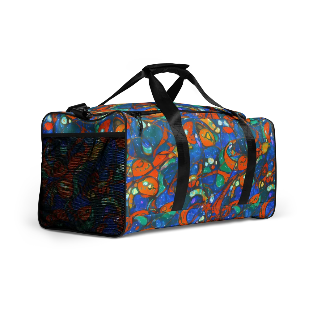 Liquid Ember on Duffle Bag — Right Front
