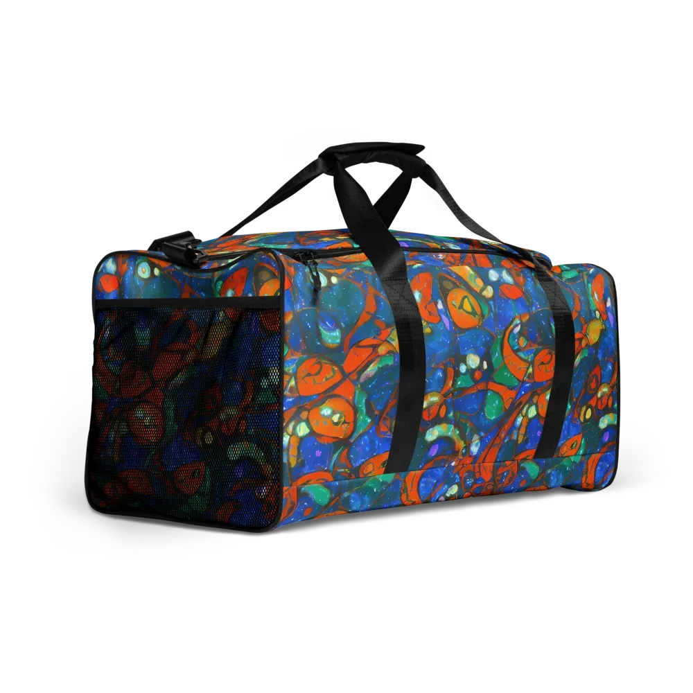 Liquid Ember on Duffle Bag — Right Front