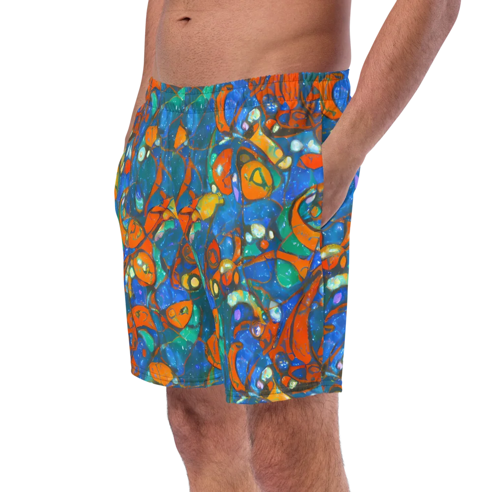 Liquid Ember on Swim Trunks — Left Front