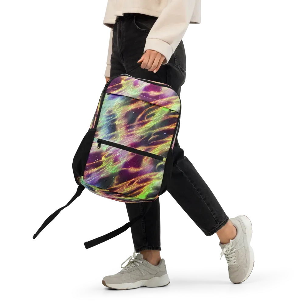 Supernova Silk on Utility Backpack — Front