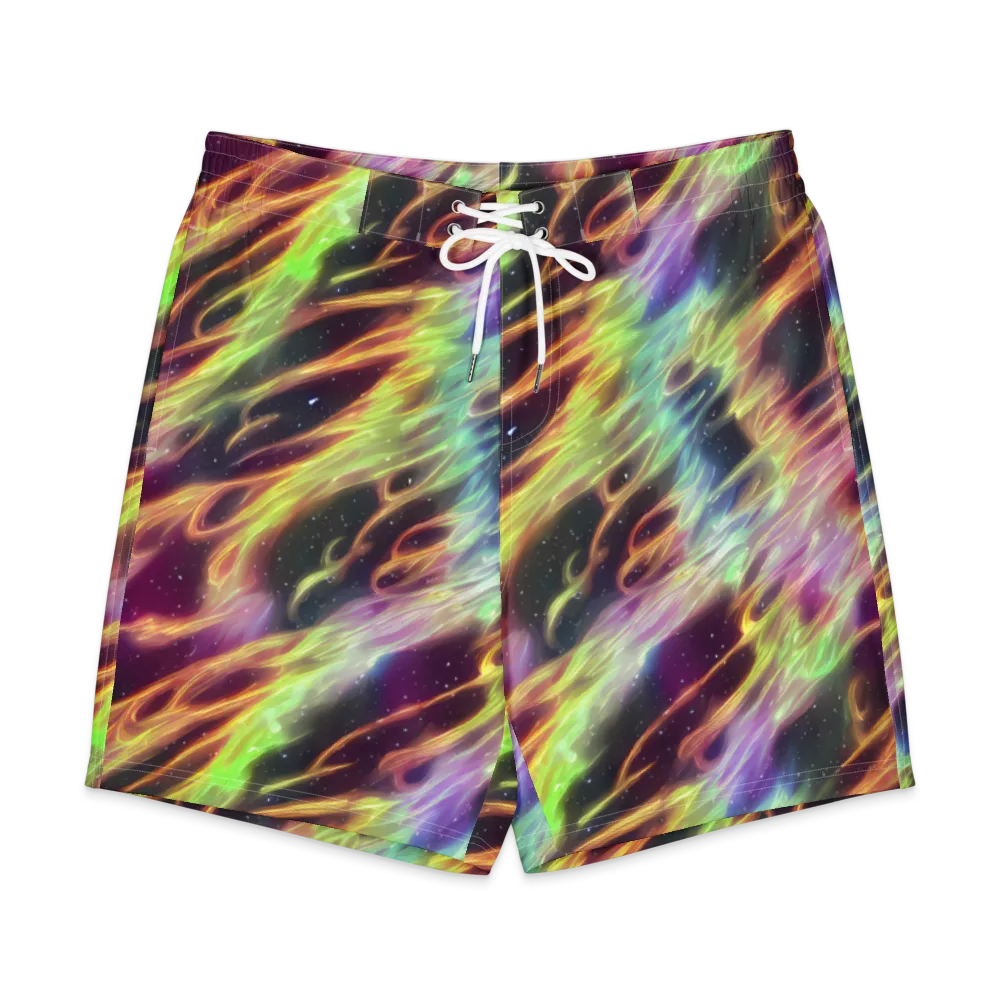 Supernova Silk on Men's Board Shorts — Front