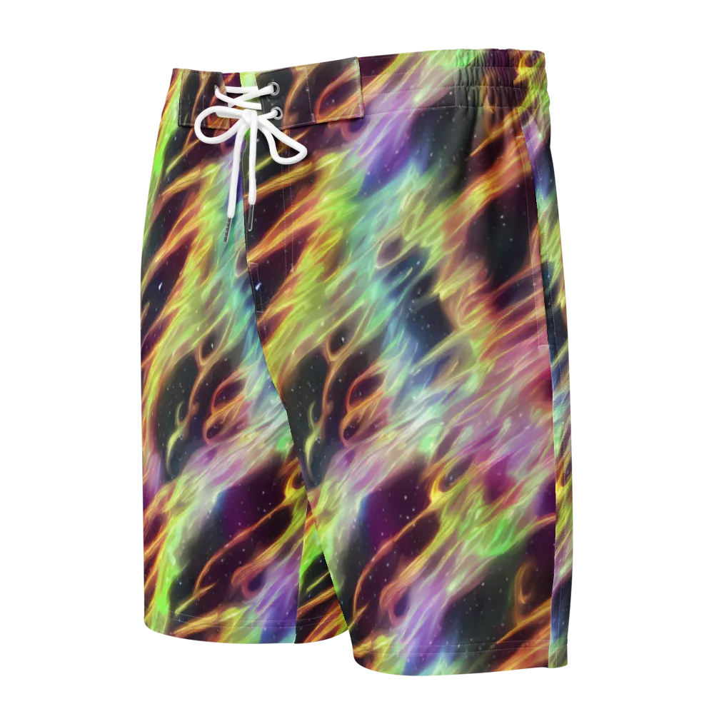 Supernova Silk on Men's Board Shorts — Front