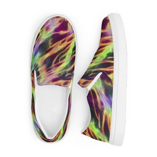 Supernova Silk on a Men's Slip-On Canvas Shoes