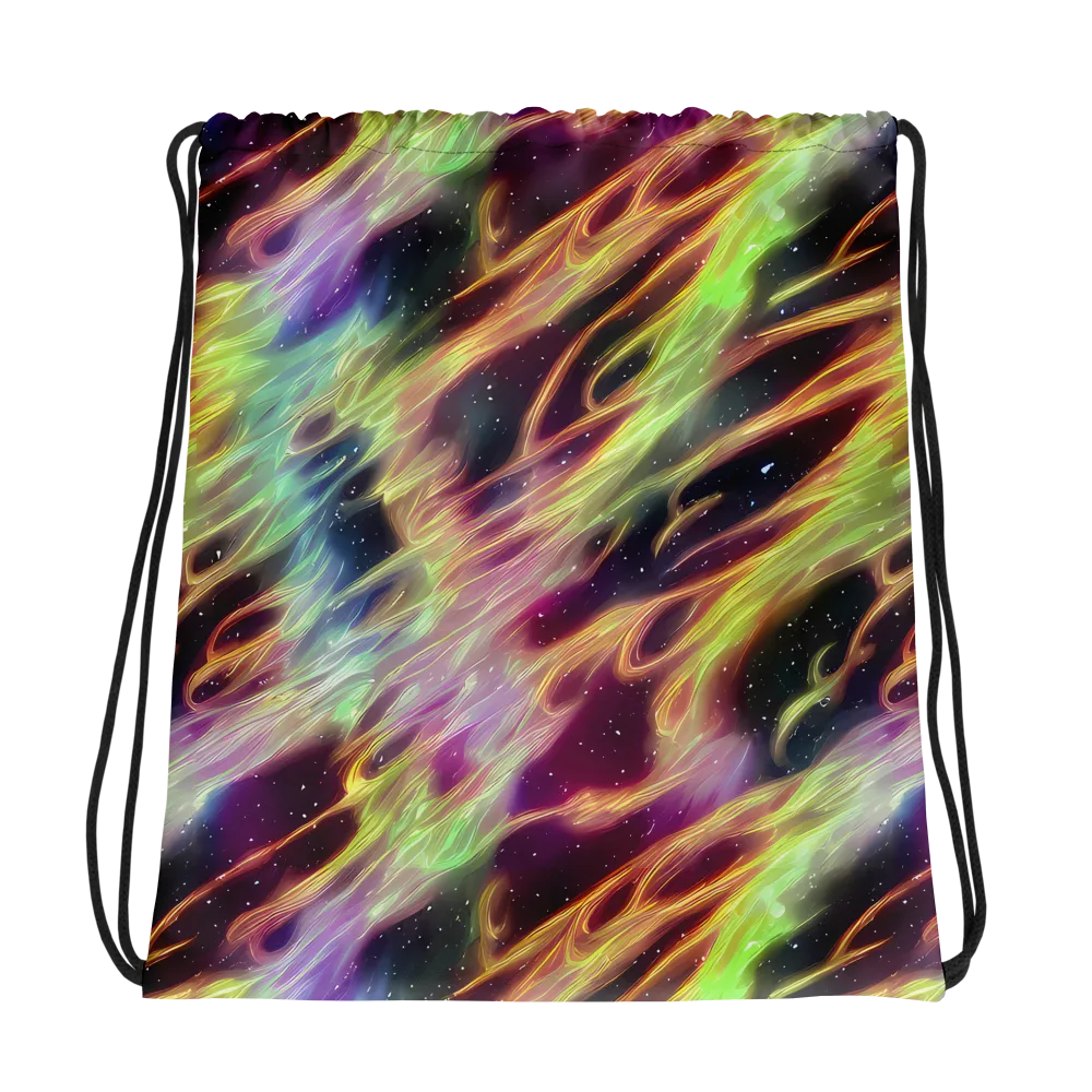 Supernova Silk on Drawstring Bag — Photo
