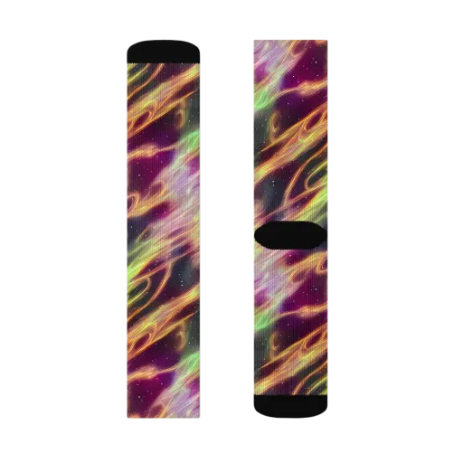 Supernova Silk on a Socks