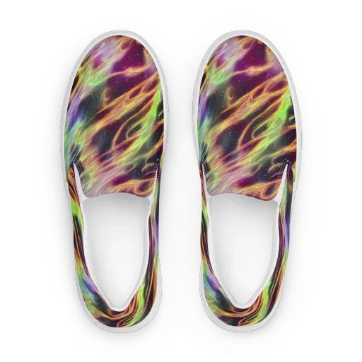Supernova Silk on a Women's Slip-On Canvas Shoes