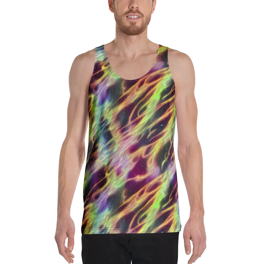 Supernova Silk on Men's Tank Top — Front