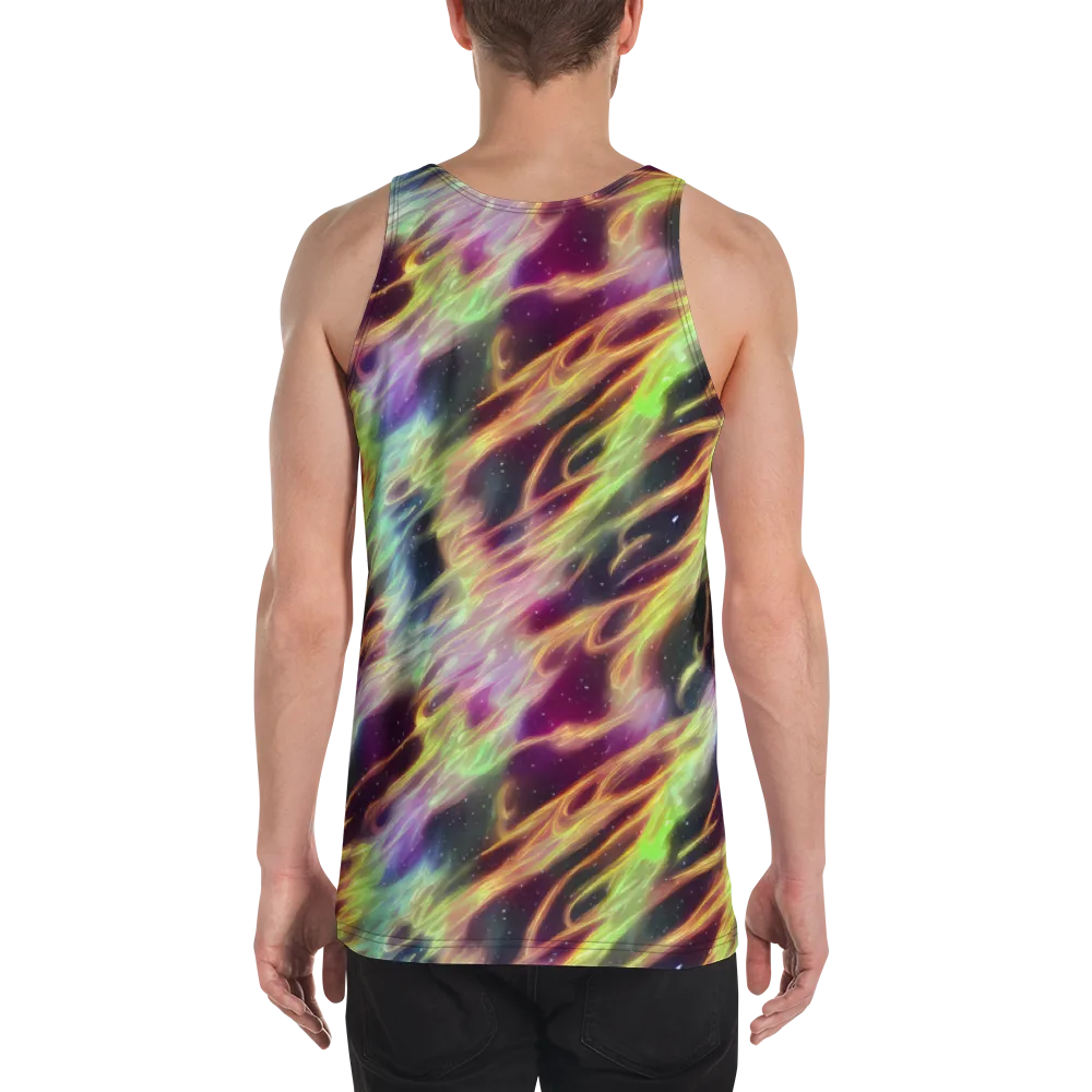 Supernova Silk on Men's Tank Top — Back