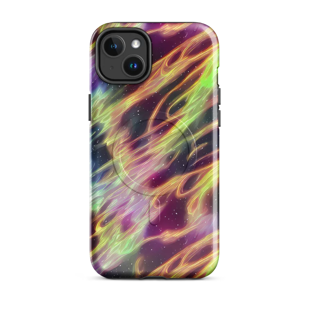 Supernova Silk on MagSafe Tough Case for iPhone® — Front
