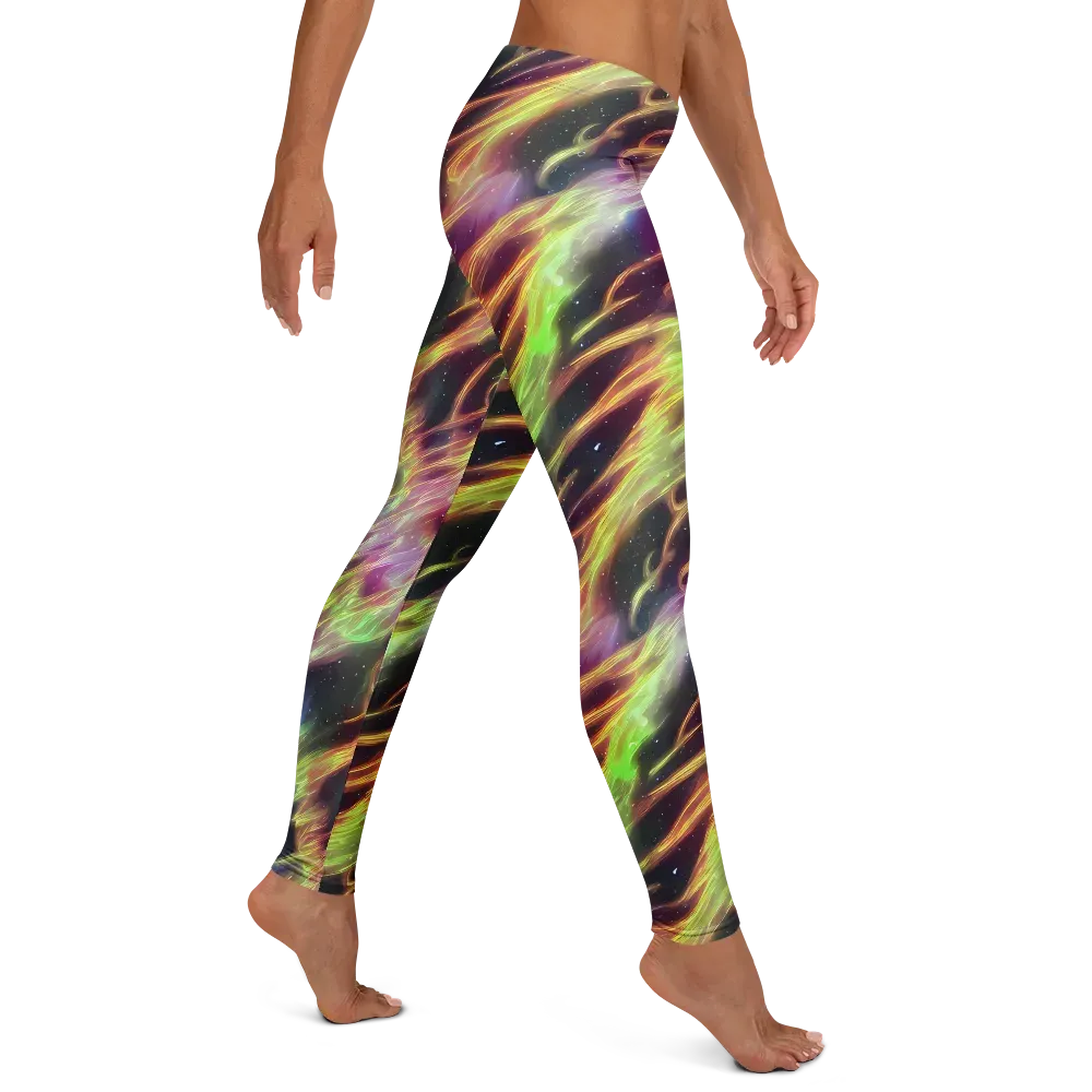 Supernova Silk on Leggings — Right