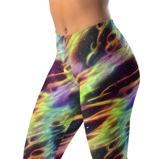 Supernova Silk on a Leggings