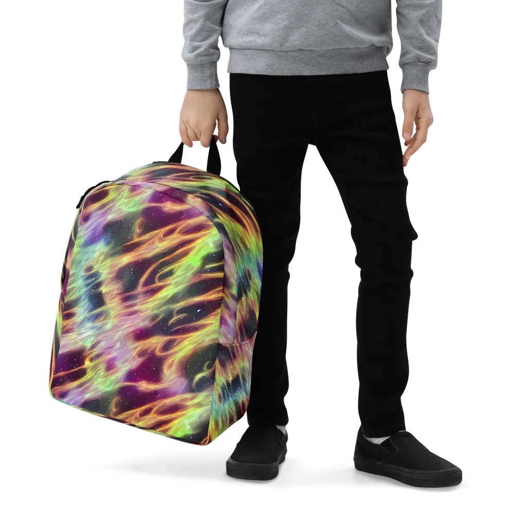 Supernova Silk on Minimalist Backpack — Zoomed-in