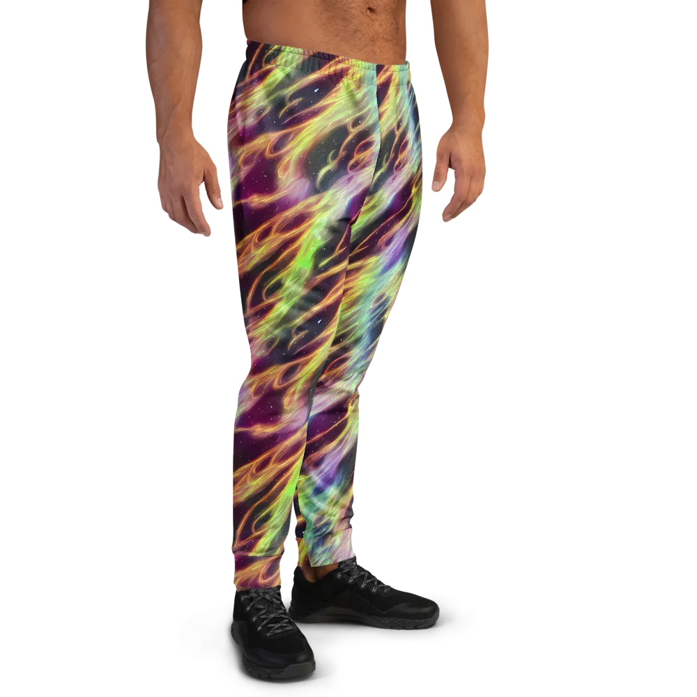 Supernova Silk on Men's Joggers — Right