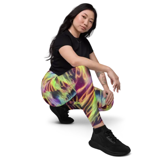 Supernova Silk on a Leggings with Pockets