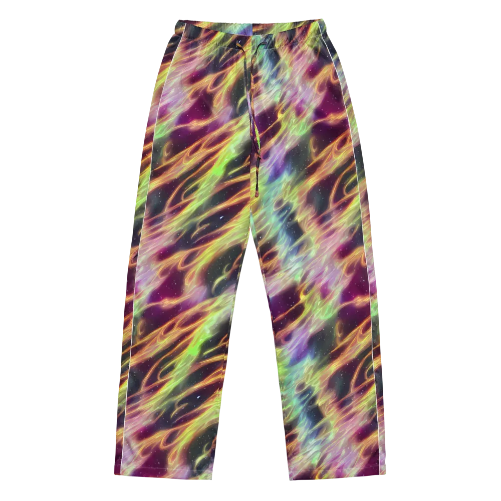 Supernova Silk on Women's Pajama Pants — Front