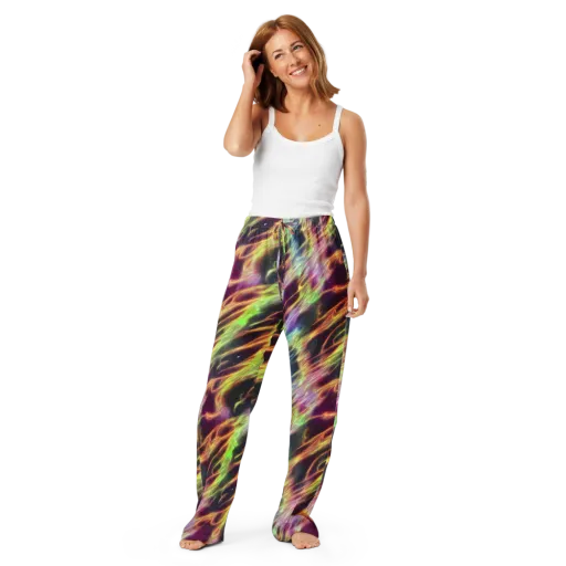 Supernova Silk on a Women's Pajama Pants