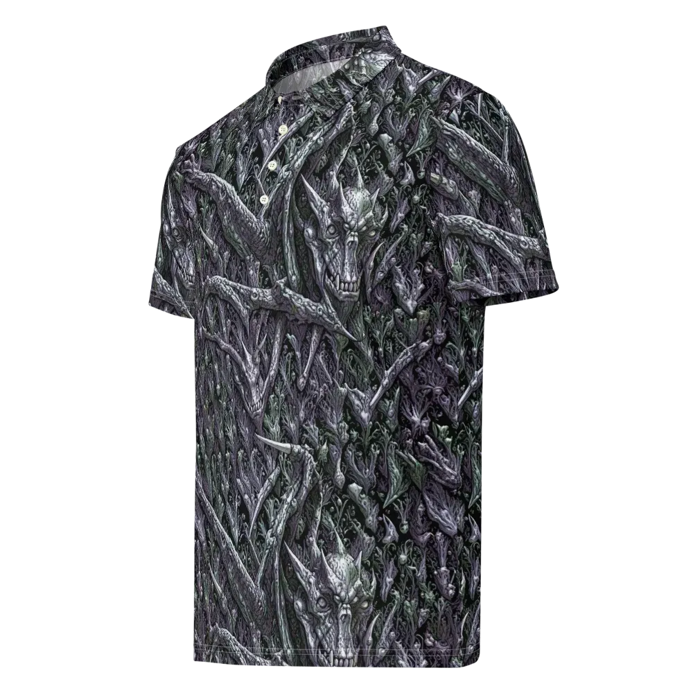 Thornbone Grove on Men's Slim Fit Polo Shirt — Left Front