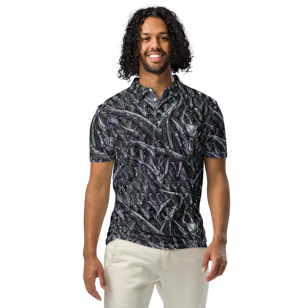 Thornbone Grove on Men's Slim Fit Polo Shirt — Front