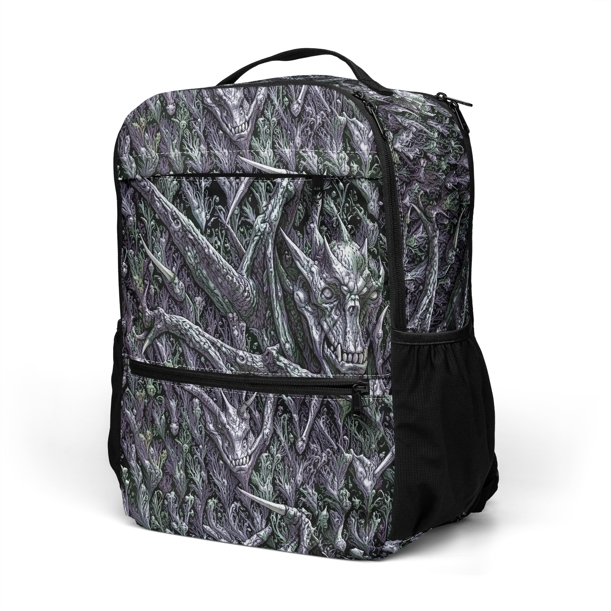 Thornbone Grove on Utility Backpack — Left Front