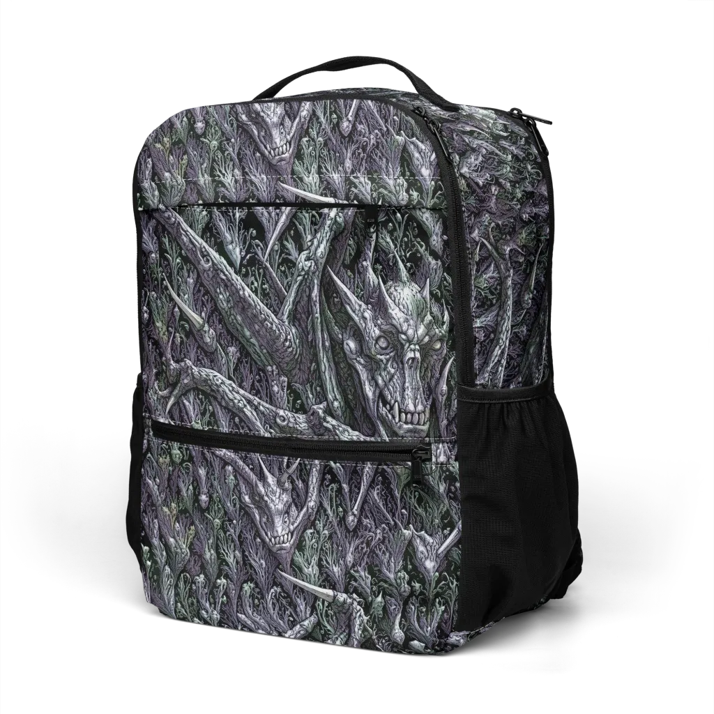 Thornbone Grove on Utility Backpack — Left Front