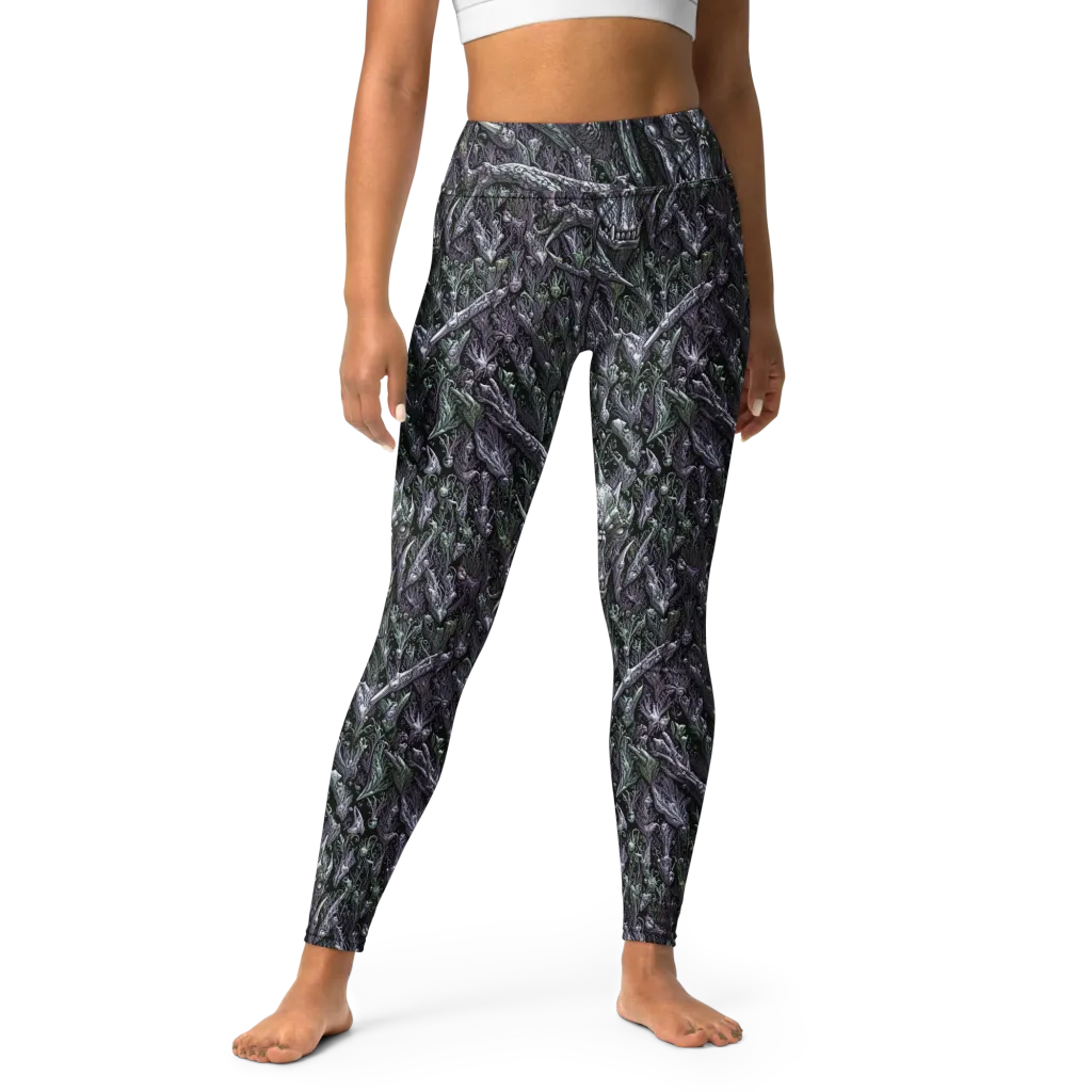 Thornbone Grove on Yoga Leggings — Front