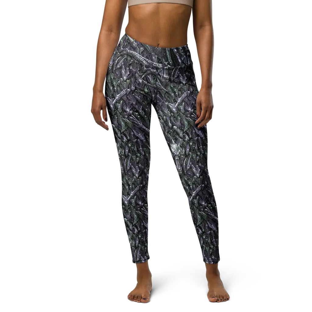 Thornbone Grove on Yoga Leggings — Front