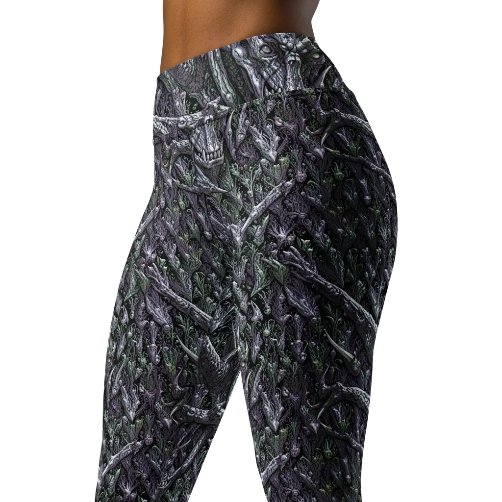Thornbone Grove on Yoga Leggings — Left Front