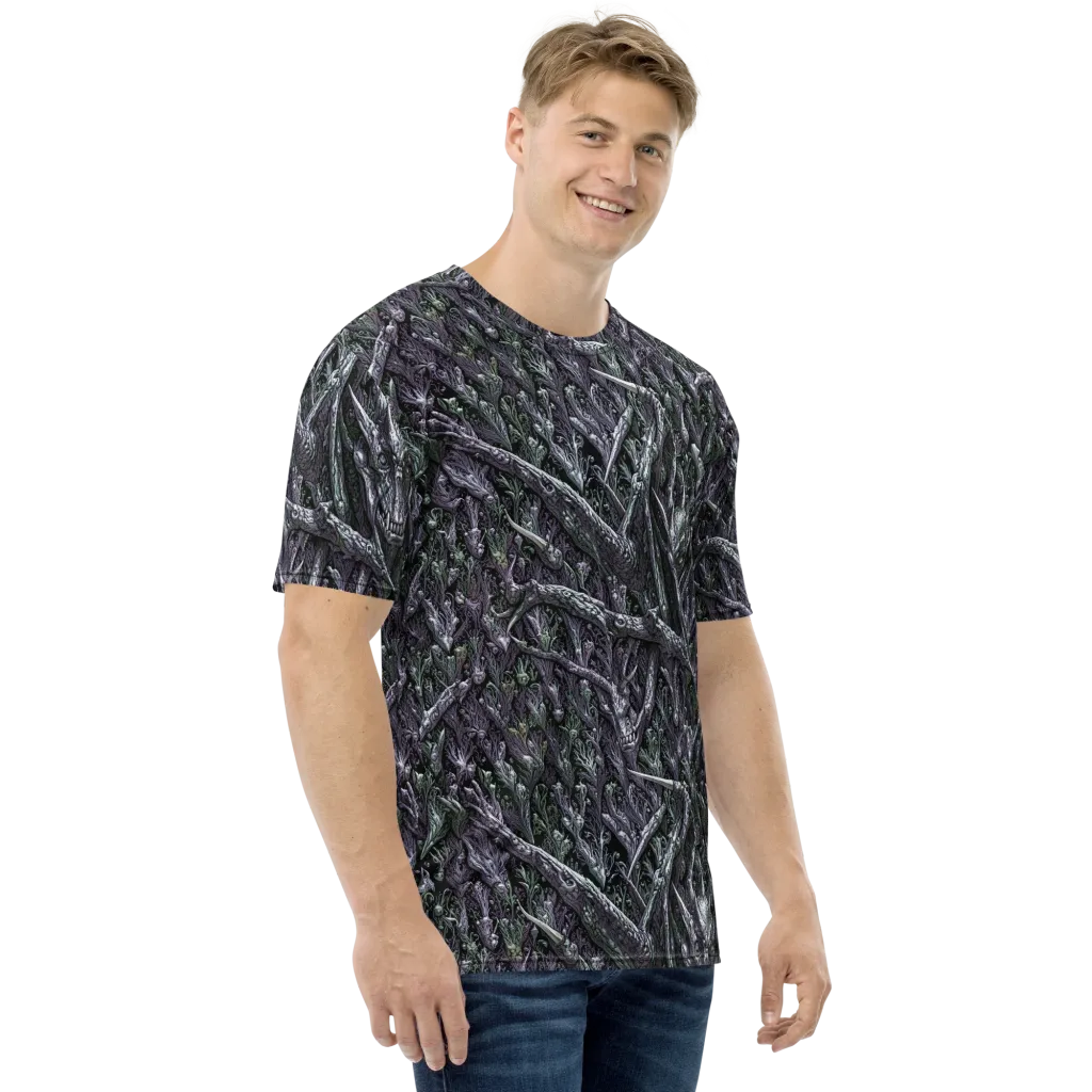 Thornbone Grove on Men's Crew Neck T-Shirt — Right