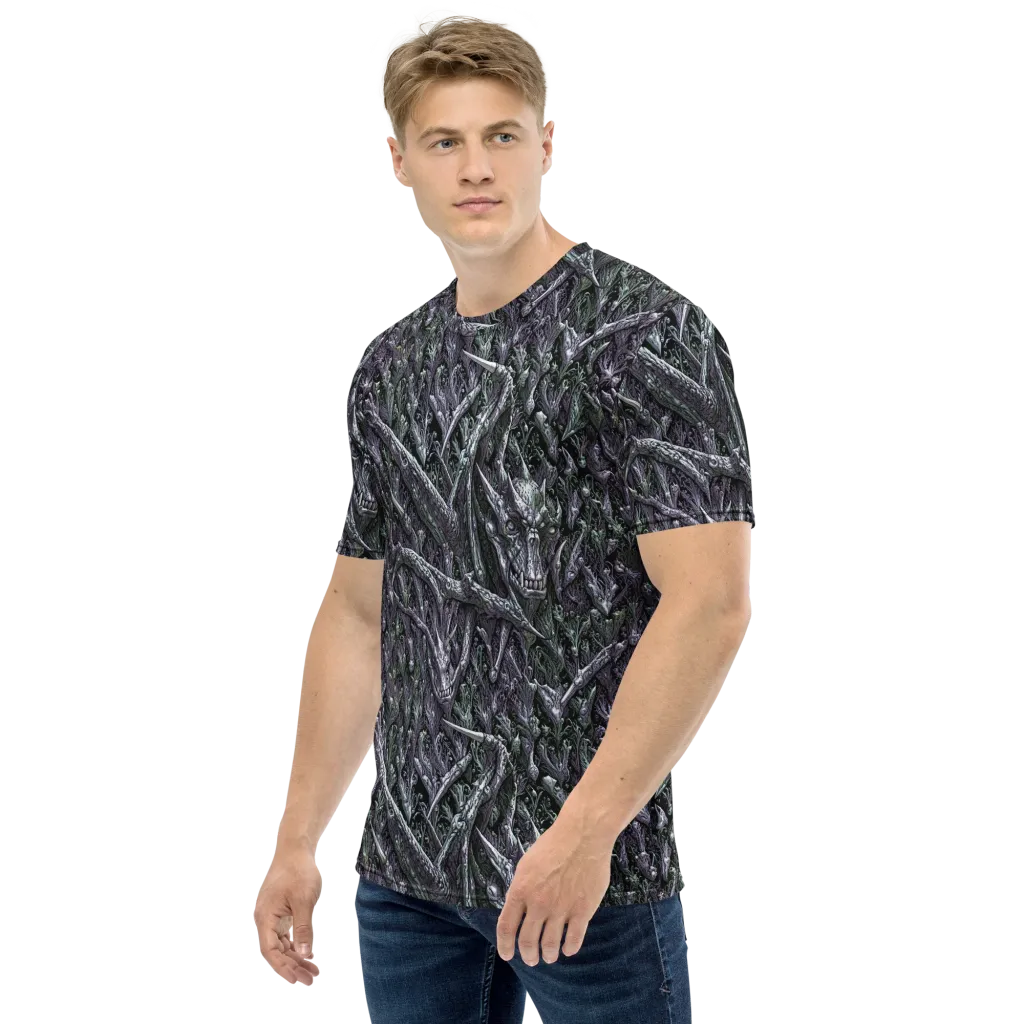 Thornbone Grove on Men's Crew Neck T-Shirt — Left