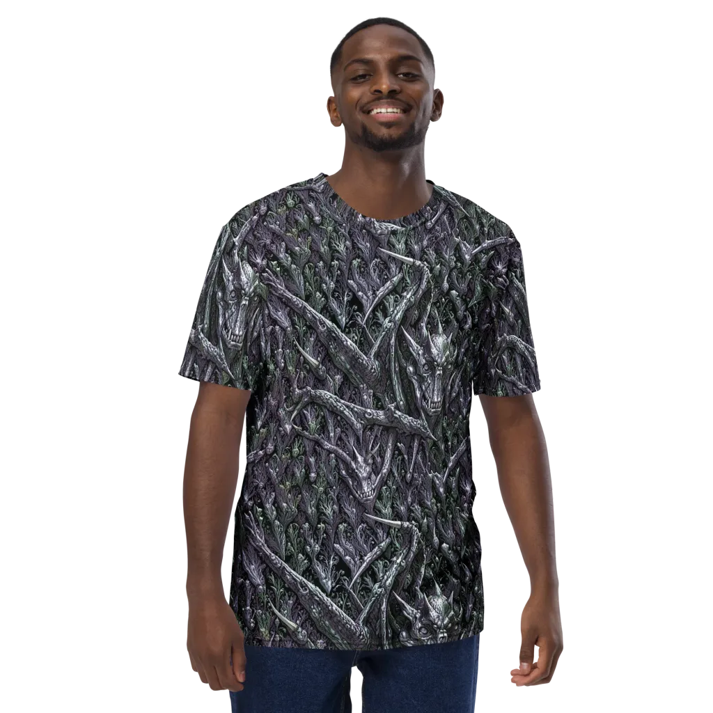 Thornbone Grove on Men's Crew Neck T-Shirt — Front