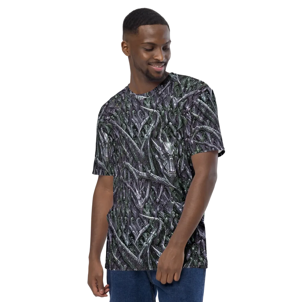 Thornbone Grove on Men's Crew Neck T-Shirt — Left