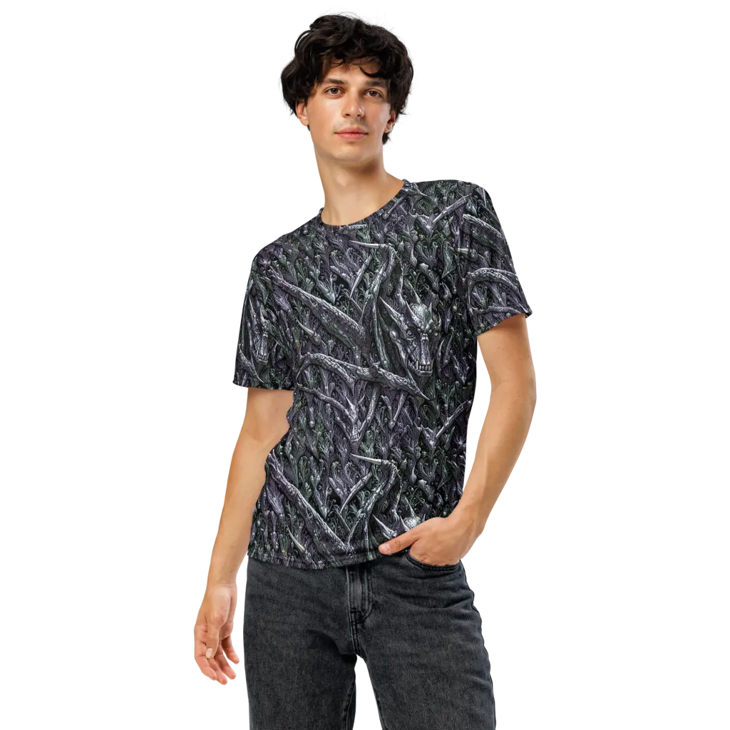 Thornbone Grove on Men's Crew Neck T-Shirt — Front