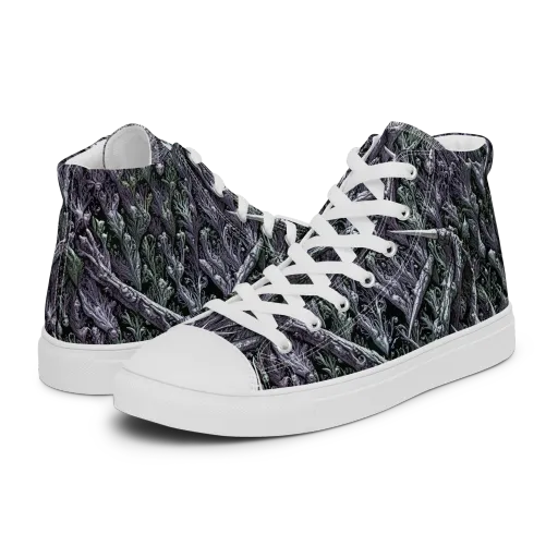 Thornbone Grove on a Men's High Top Canvas Shoes