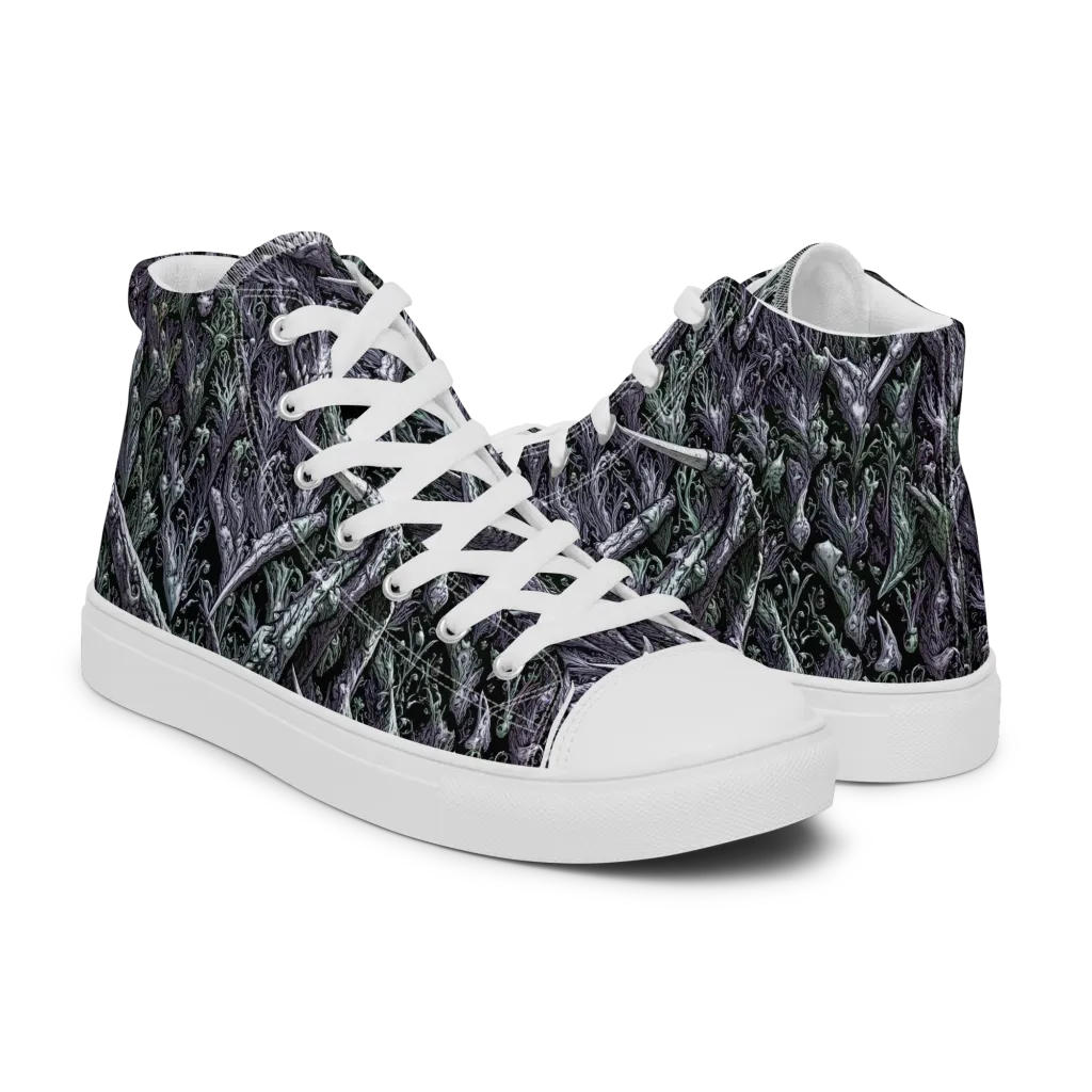Thornbone Grove on Men's High Top Canvas Shoes — Right